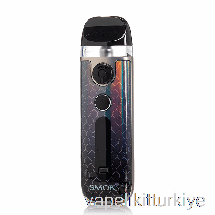 Vape Elektronik Sigara Smok Novo 5 30w Pod Sistemi Gümüş Siyah Kobra